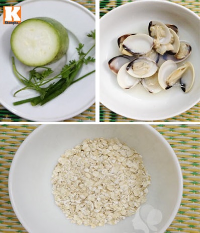 Cháo ngao (nghêu) nấu bầu và cháo ngao đậu xanh – 2 món ngon cho trẻ biếng ăn